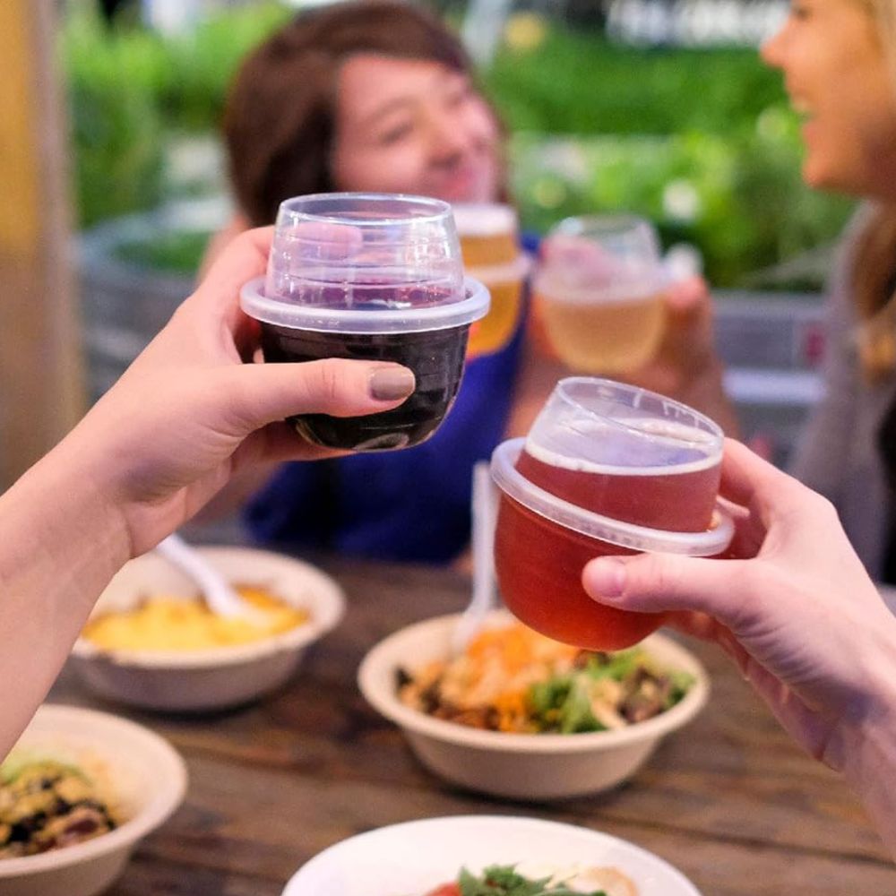Reusable Wine Tumblers (4-Pack)